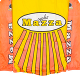 TEKER SPORTSWEAR Cycling Full-Zip Mens Jersey Yellow Long Sleeve M