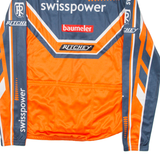 CUORE Cycling Full-Zip Mens Jersey Blue Long Sleeve M