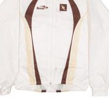 Cycling Full-Zip Mens Jersey Beige Long Sleeve L
