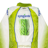 TEXNER Cycling Full-Zip Mens Jersey Green Long Sleeve M