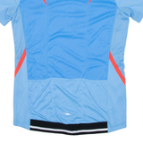 CRANE Cycling Womens Jersey Blue 1/2 Zip M