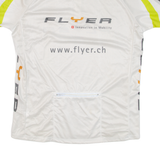 CUORE Cycling Mens Jersey White 1/4 Zip XL
