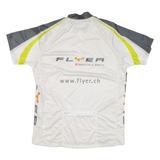 CUORE Cycling Mens Jersey White 1/4 Zip XL