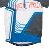 CRIVIT Cycling Mens Jersey White 1/2 Zip M