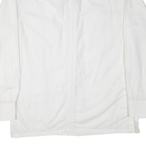 CRIOLLA Mens Plain Shirt White Long Sleeve L