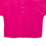 Womens Plain Shirt Pink M