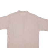 COLINE Mens Plain Shirt Brown L