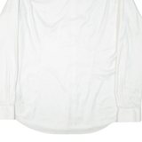 TOMMY HILFIGER Slim Fit Mens Plain Shirt White Long Sleeve L