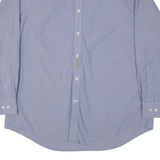 TOMMY HILFIGER Mens Shirt Blue Striped Long Sleeve XL