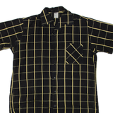 TUCH A.G Mens Shirt Black Check M