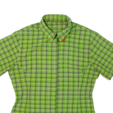 MAMMUT Womens Shirt Green Check S