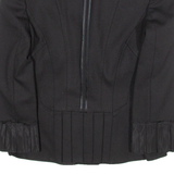 D&G Womens Blazer Jacket Black Wool XS