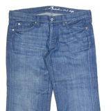 7 FOR ALL MANKIND Womens Jorts Shorts Blue M W32