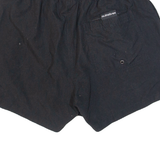 QUIKSILVER Mesh Lined Mens Swimming Shorts Black Relaxed S W26