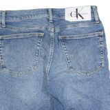 CALVIN KLEIN JEANS Mens Denim Shorts Blue Slim S W28