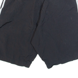 NIKE Mesh Lined Mens Swimming Shorts Black Relaxed S W28