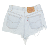 LEVI'S Extreme Short Womens Denim Shorts Blue S W26