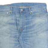 LEVI'S 504 Cut Off Mens Denim Shorts Blue M W32