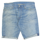 LEVI'S 504 Cut Off Mens Denim Shorts Blue M W32