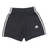 ADIDAS Mens Casual Shorts Black Relaxed S W26
