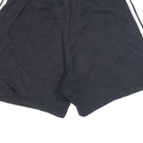 ADIDAS Mens Casual Shorts Black Relaxed S W26