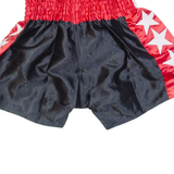 Muay Thai Boxing Mens Sports Shorts Black S W22
