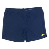 NIKE Mens Sports Shorts Blue L W38