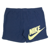 NIKE Mens Sports Shorts Blue L W38