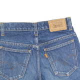 LEVI'S Womens Denim Shorts Blue Slim 90s S W28