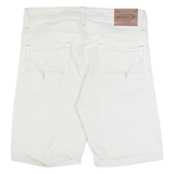 DRIVER Mens Chino Shorts Beige M W32