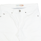 DRIVER Mens Chino Shorts White M W31