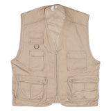 CHALET Utility Mens Gilet Beige L