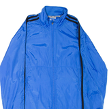 ADIDAS Lightweight Womens Track Jacket Blue UK 14