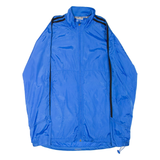 ADIDAS Lightweight Womens Track Jacket Blue UK 14
