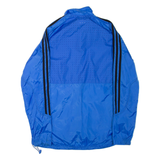 ADIDAS Lightweight Womens Track Jacket Blue UK 14