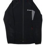 COLUMBIA Mens Jacket Black Hooded S