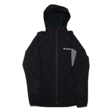 COLUMBIA Mens Jacket Black Hooded S