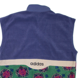 ADIDAS RARE Womens Fleece Jacket Purple XL