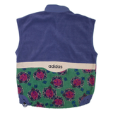 ADIDAS RARE Womens Fleece Jacket Purple XL