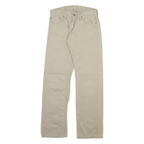 LEVI'S 514 Mens Trousers Beige Slim Straight W30 L32