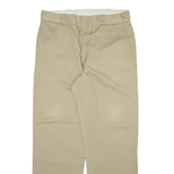 DICKIES Mens Trousers Beige Regular Straight W34 L31