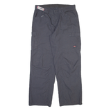 RED KAP Mens Trousers Grey Relaxed Straight W36 L32