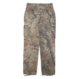 CABELA'S Cargo Realtree Mens Trousers Beige Relaxed Straight W34 L34