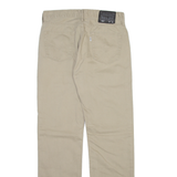 LEVI'S 514 Mens Trousers Beige Slim Straight W29 L32