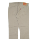 LEVI'S 511 Mens Trousers Beige Slim Straight W31 L32