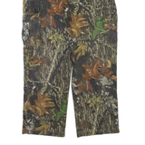 RUSSELL OUTDOORS Cargo Forest Camo Mens Trousers Beige Relaxed Straight W35 L31