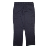 DICKIES Carpenter Mens Trousers Grey Relaxed Straight W37 L31