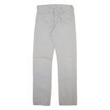 LEVI'S 512 Mens Trousers Grey Slim Tapered W29 L32
