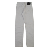 LEVI'S 512 Mens Trousers Grey Slim Tapered W29 L32