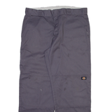 DICKIES Mens Trousers Grey Relaxed Straight W38 L31